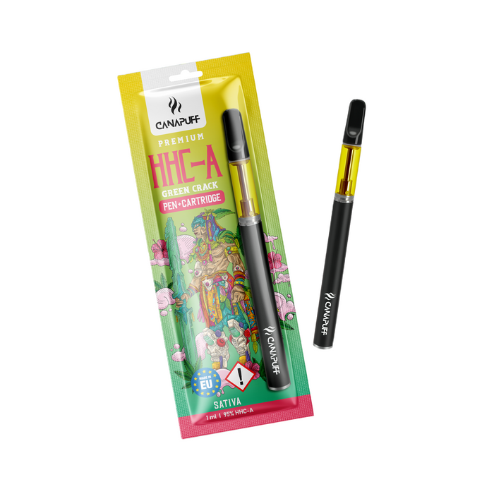 Wholesale HHC-A Pen+Cartridge Green Crack 95%