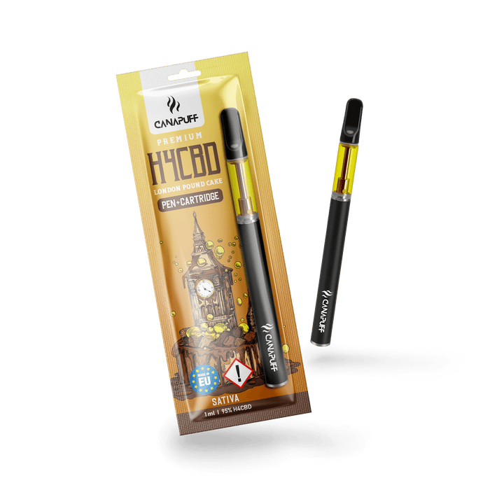 Wholesale H4CBD Pen+Cartridge London Pound Cake 95%