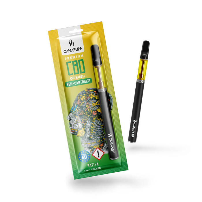 Canapuff - OG Kush - CBD 95% - Pen+Cartridge - velkoobchod