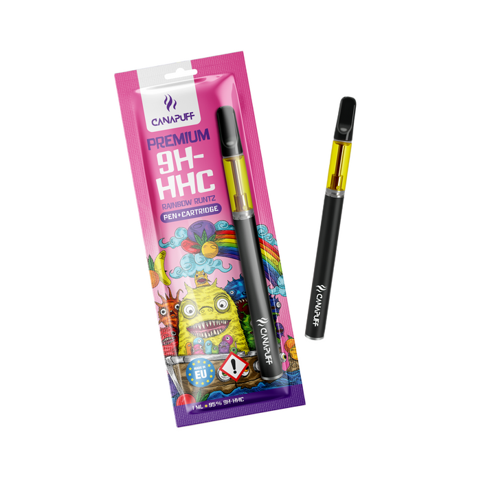 Wholesale 9H-HHC Pen+Cartridge Rainbow Runtz 95%