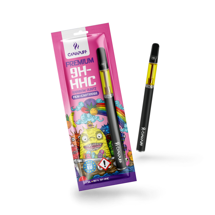 Wholesale 9H-HHC Pen+Cartridge Rainbow Runtz 95%