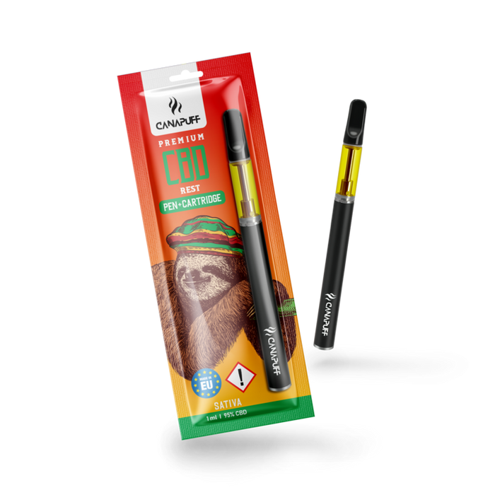 Canapuff - Rest - CBD 95% - Pen+Cartridge - velkoobchod