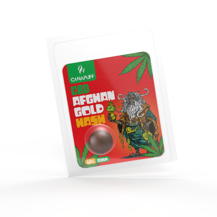 Grossiste Afghan Gold 60% CBD - Canapuff - hash