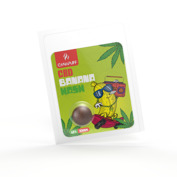 Banana en gros 60% CBD - Canapuff - hash
