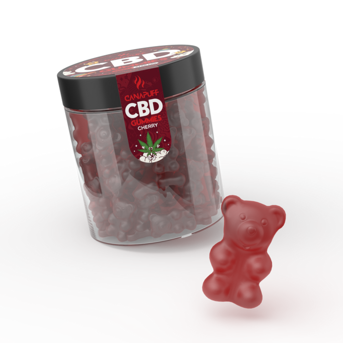 Grossiste Canapuff - Gummies CBD - Cerise