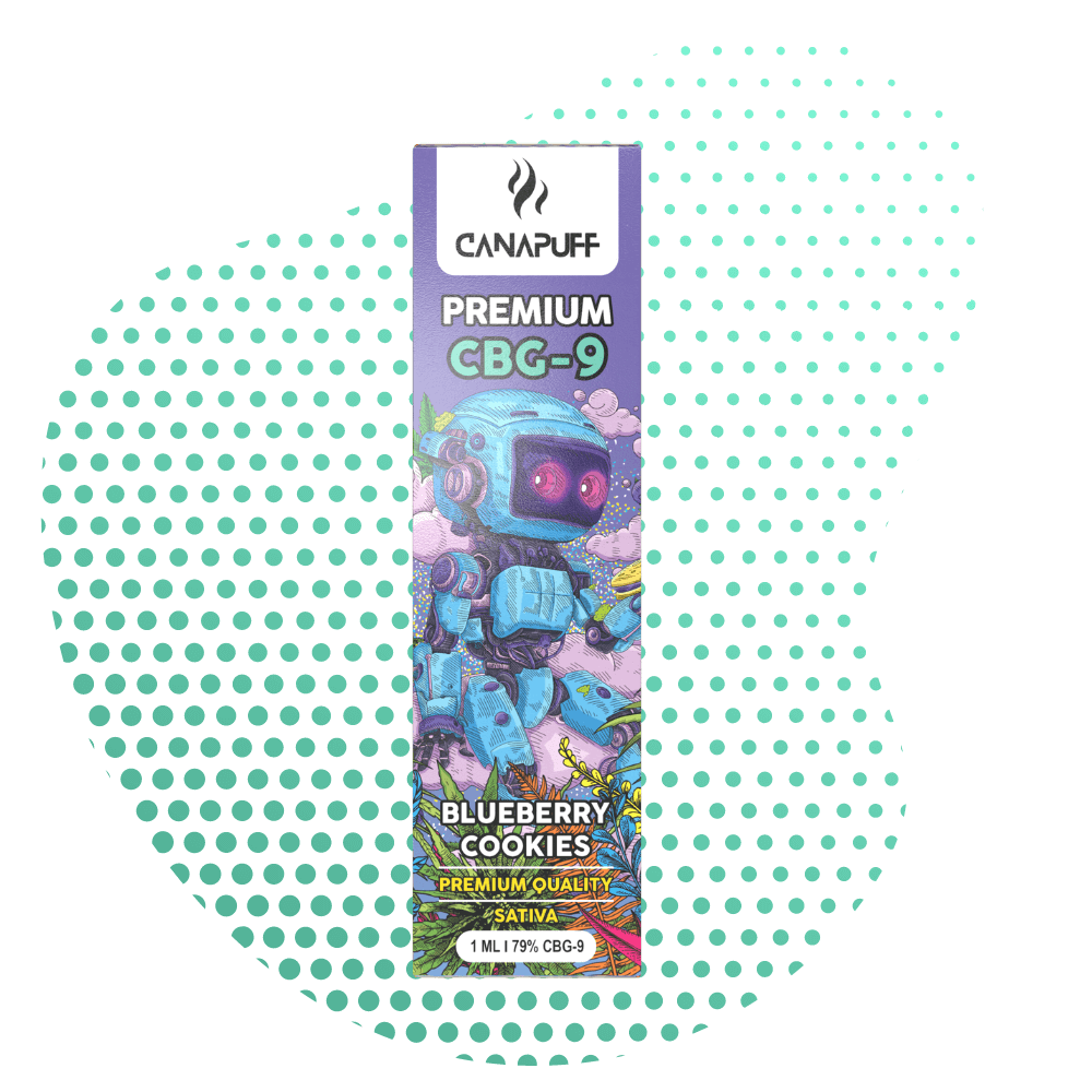 Wholesale CBG9 Vape pen Blueberry Cookie