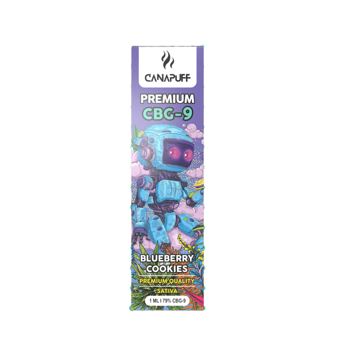 Wholesale CBG9 Vape Blueberry Cookie 79% 1ml