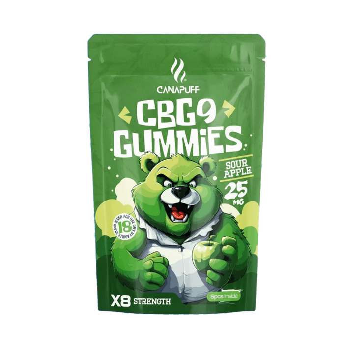 Wholesale CBG9 Gummies Sour Apple