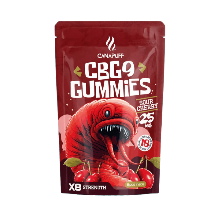 Wholesale CBG9 Gummies Sour Cherry