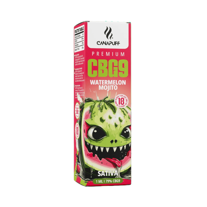 Wholesale CBG9 Vape Watermelon Mojito 79% 1ml