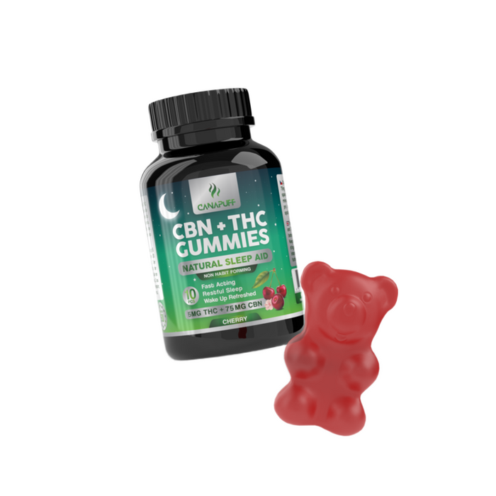 Wholesale CBN+THC Gummies - Cherry
