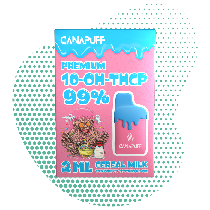 Vente en gros Cereal Milk 99% 10-OH-THCP - Canapuff - Une utilisation - 2ml