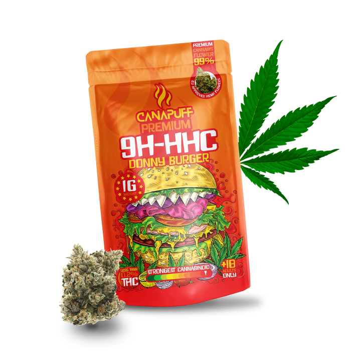 Wholesale Donny Burger 99% 9H-HHC - Canapuff - Flowers