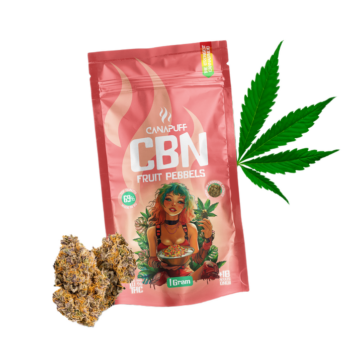 Wholesale CBN Flowers Fruit Pebbels 69%