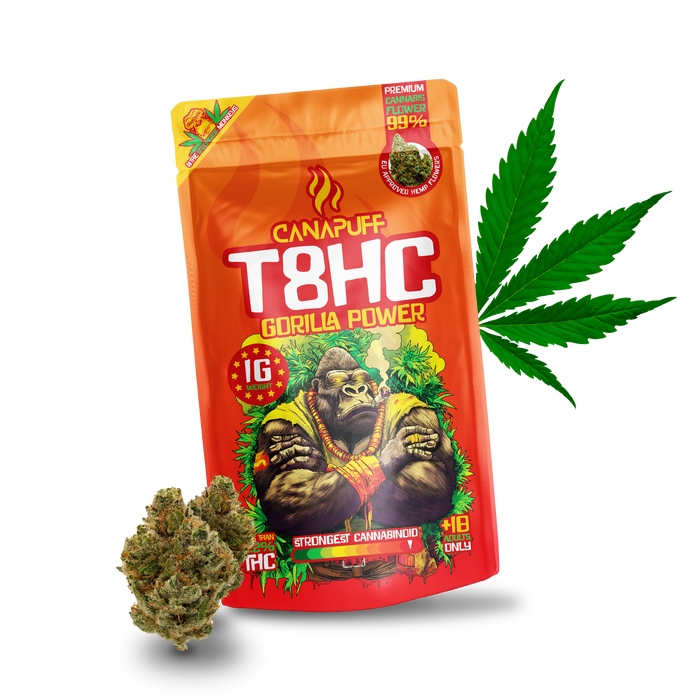 Wholesale Gorilla Power 99% T8HC Flowers - Canapuff