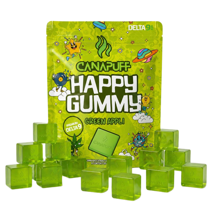 Groothandel THC Gummies Green Apple