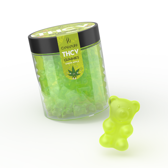 Ingrosso Canapuff - Gummies THCv - Mela Verde