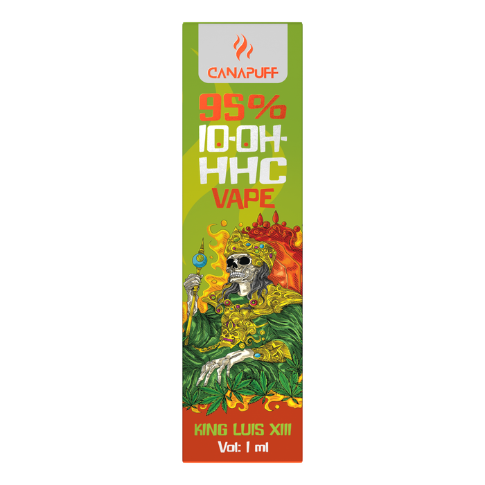 Wholesale King Luis XIII 95% 10-OH-HHC - Canapuff - One Use - 1ml