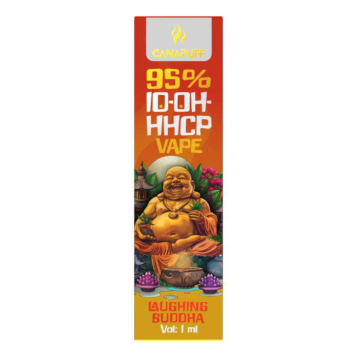 Buda sonriente 95 % 10-OH-HHCP - Canapuff - Un solo uso - 1 ml