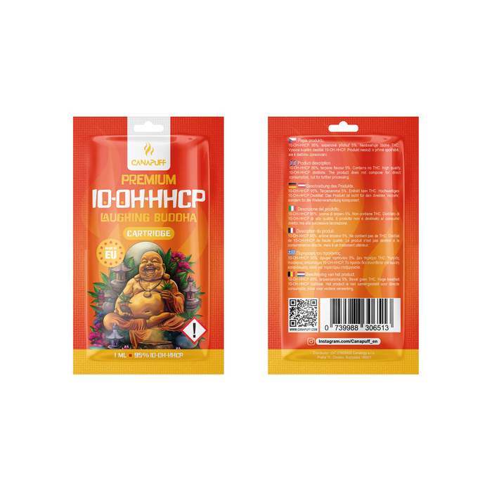 Wholesale Canapuff - Laughing Buddha - 10-OH-HHCP 95% - cartridge