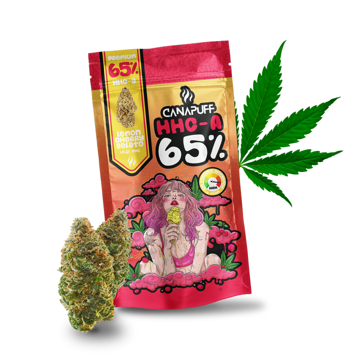 Wholesale Lemon Cherry Gelato 65% HHC-A - Canapuff - Flowers