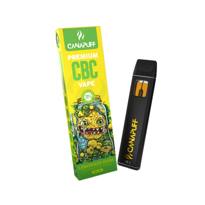 Wholesale CBC Vape Lemonade Kush 79% 1ml