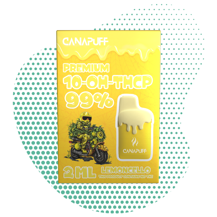 Vente en gros Lemoncello 99% 10-OH-THCP - Canapuff - Une utilisation - 2ml