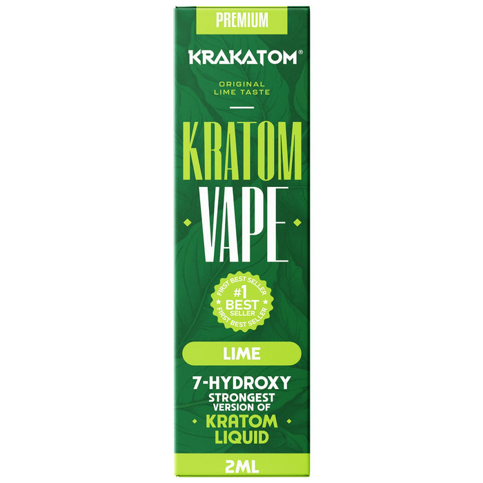 Wholesale Krakatom - 7-Hydroxy Kratom Vape - Lime