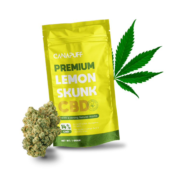 CBD květy 14% Lemon Skunk - velkoobchod