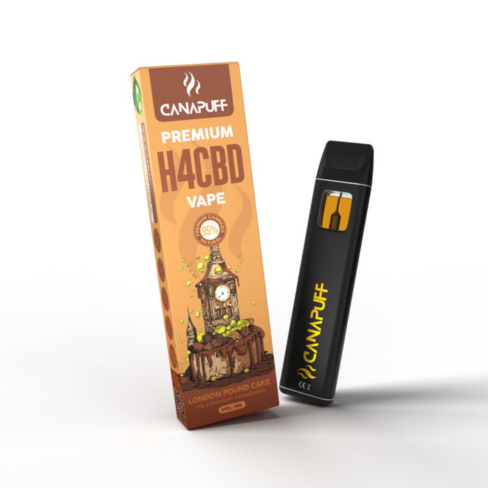 Vendita all'ingrosso di London Pound Cake 96% H4CBD - Canapuff - Vape - 1ml