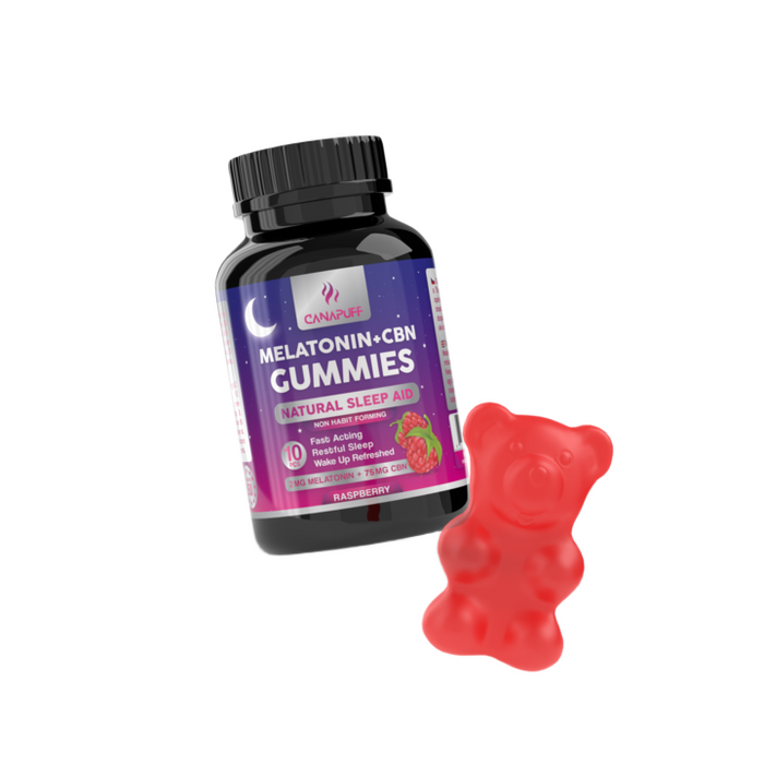 Wholesale Melatonin+CBN Gummies - Raspberry