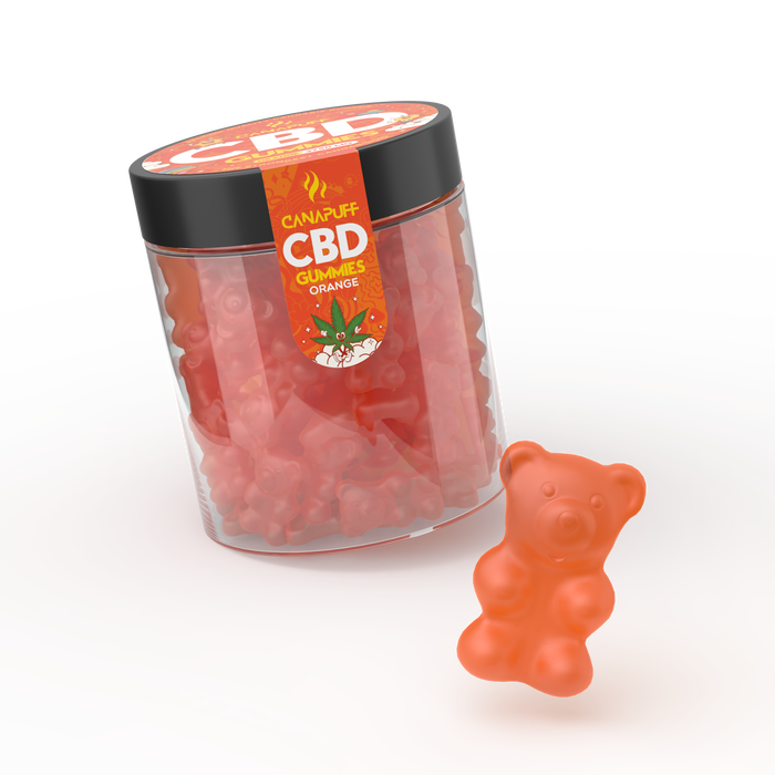 Grossiste Canapuff - Gummies CBD - Orange