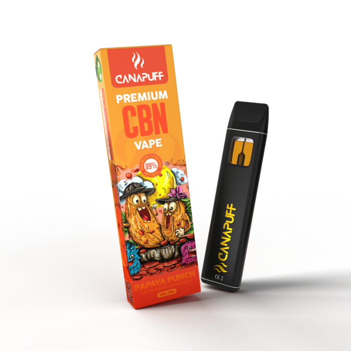 Wholesale Papaya Punch 89% CBN - CanaPuff - Vape - 1ml