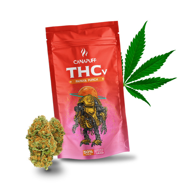 Wholesale Papaya Punch 50% THCv - Canapuff - Flowers
