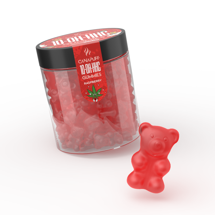 Vente en gros Canapuff - Gummies CBD - Framboise