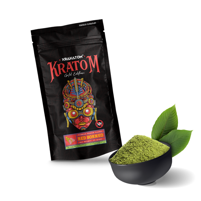 Vente en gros Kratom Red Borneo « Krakatom » Édition Or