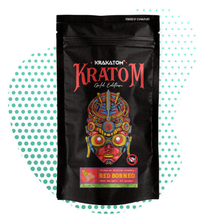 Grossiste kratom vert Super "Krakatom" Gold Edition