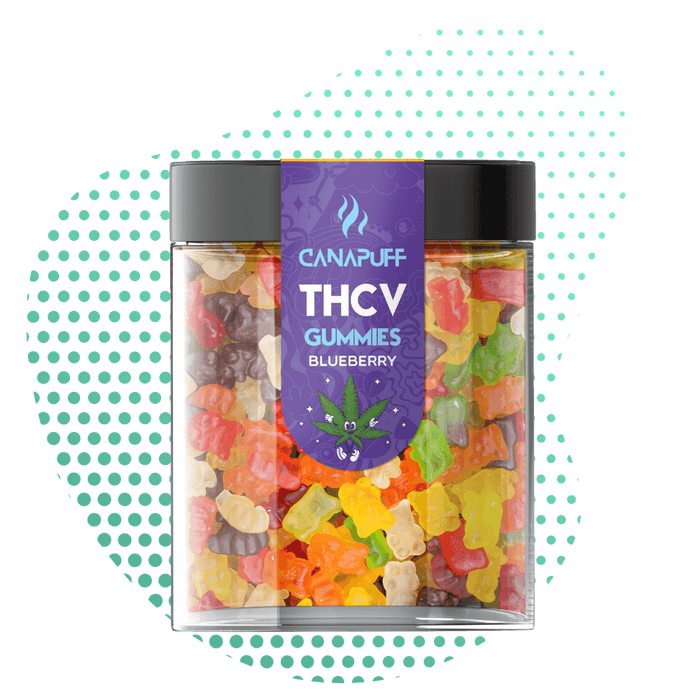 Groothandel Canapuff - THCv Gummies - Bosbes