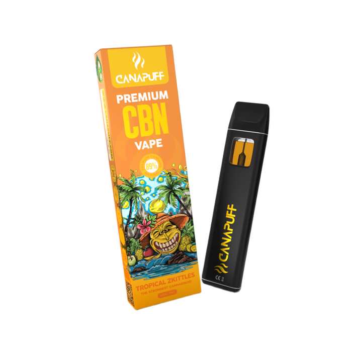 Wholesale CBN Vape Tropical Zkittles 89% 1ml