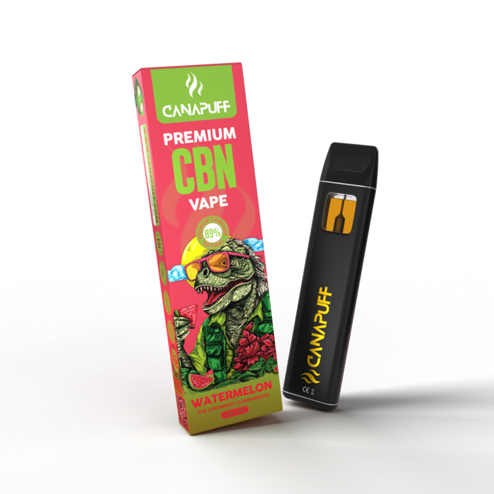 Wholesale Watermelon 89% CBN - Canapuff - Vape - 1ml