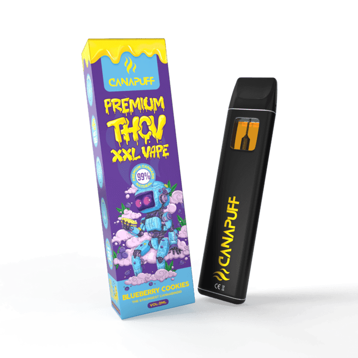 Grossist Blueberry Cookies 99% THCv - Canapuff - Engångsbruk - 2ml