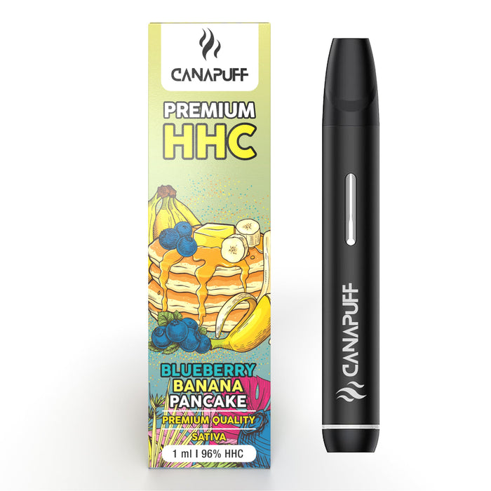 Wholesale HHC vape pen 96% BLUEBERRY BANANA PANCAKE 1 ml