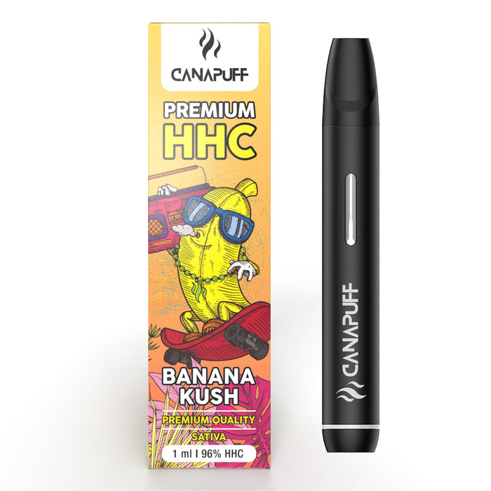 Wholesale HHC vape pen 96% BANANA KUSH 1 ml