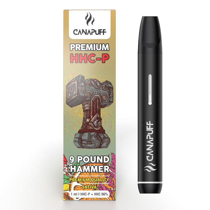 Wholesale HHC-P vape pen 96% 9 POUND HAMMER 1 ml