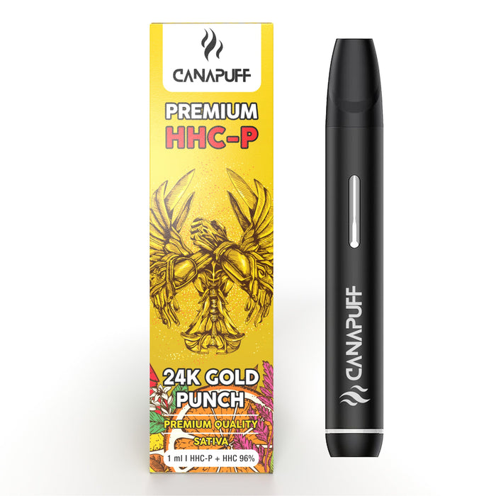 Wholesale HHC-P vape pen 96% 24K GOLD PUNCH 1 ml