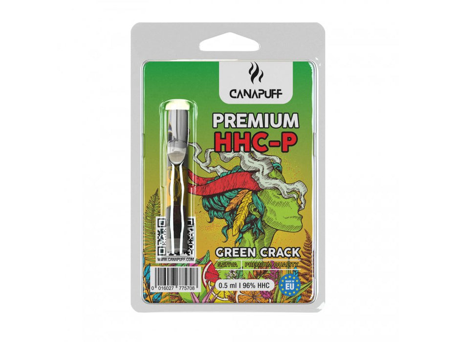 CanaPuff - GREEN CRACK - HHC-P + HHC 96% - cartucho
