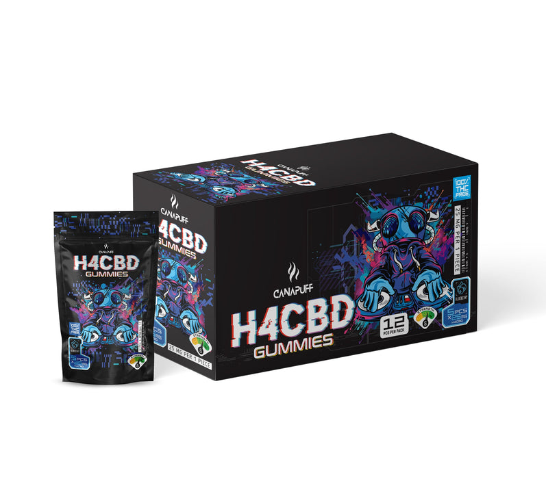 BOX H4CBD gummies Blueberry