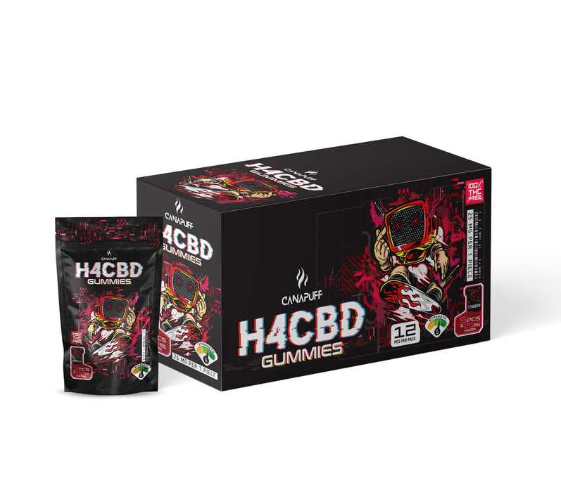 BOX H4CBD gummies Strawberry