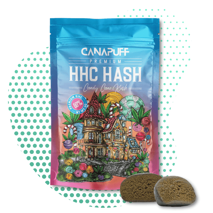 Canapuff HHC Hash – Candy Cane Kush – 60 %