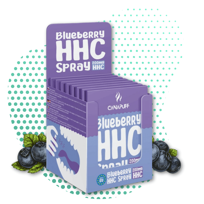 Canapuff HHC Spray – Blaubeere